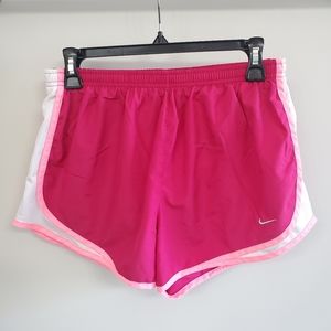 Magenta Nike Tempo shorts